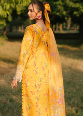 Ivy Bloom by Parishay Embroidered Lawn Suits Unstitched 3 Piece - PR25IB 01